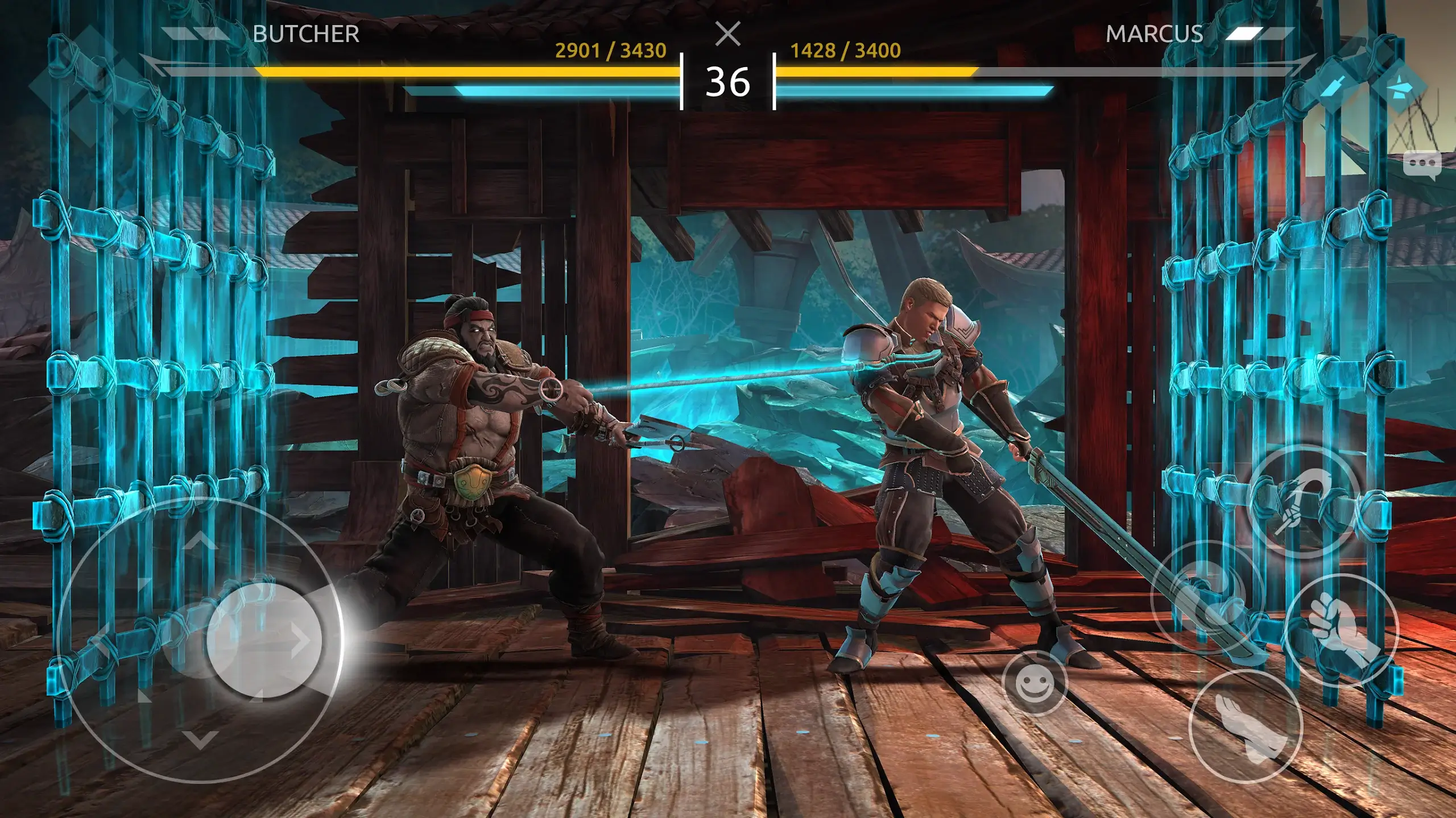 Shadow Fight 4: Arena скриншот
